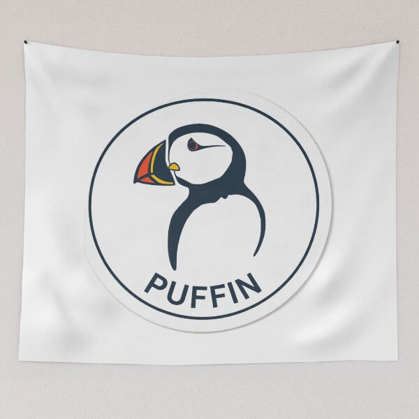 Item preview, Puffin Bird Minimalist Line Art designed and sold by Arc2020.