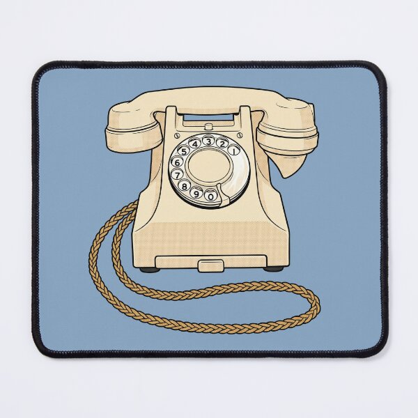 Item preview, The Tyranny of Copper: Vintage 300 Series Rotary Telephone Print designed and sold by FreiherrPK.