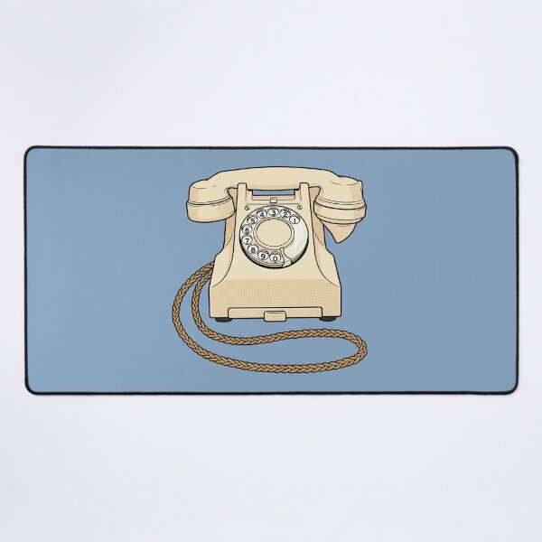Item preview, The Tyranny of Copper: Vintage 300 Series Rotary Telephone Print designed and sold by FreiherrPK.