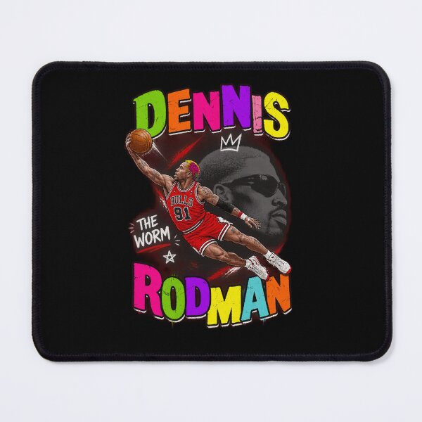 Item preview, Dennis Rodman The Worm 91 Bulls Slam Dunk-9 designed and sold by SheilaTonia.
