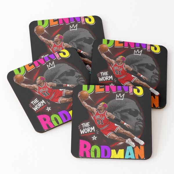 Item preview, Dennis Rodman The Worm 91 Bulls Slam Dunk-9 designed and sold by SheilaTonia.