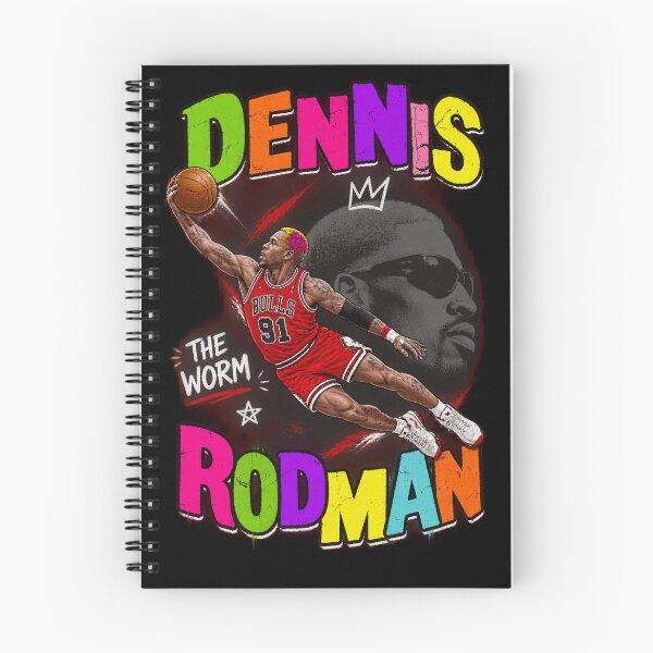 Item preview, Dennis Rodman The Worm 91 Bulls Slam Dunk-9 designed and sold by SheilaTonia.