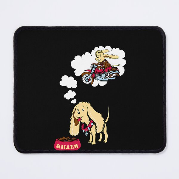 Item preview, Cute Dog Dreaming Of Rabbit Riding designed and sold by Rafiqgil.