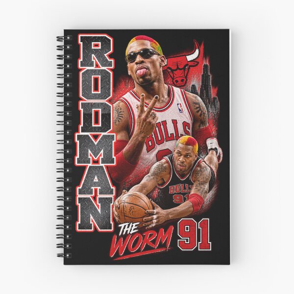 Item preview, Dennis Rodman 'The Worm' 91 Chicago Bulls T-Shirt-48 designed and sold by SheilaTonia.