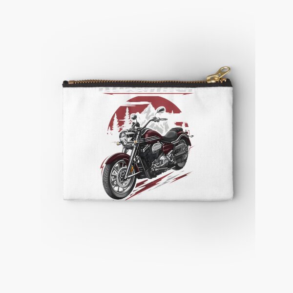 Item preview, Yamaha Roadliner Dark Red Metallic Motorcycle Design for Riders and Enthusiasts designed and sold by myartsfine.