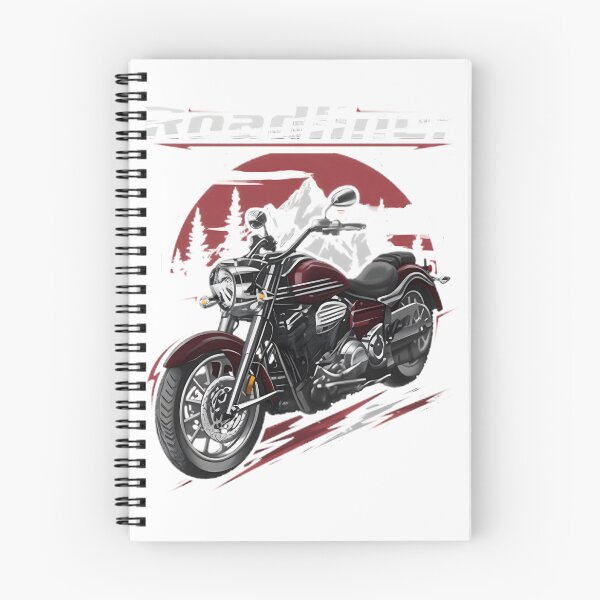 Item preview, Yamaha Roadliner Dark Red Metallic Motorcycle Design for Riders and Enthusiasts designed and sold by myartsfine.