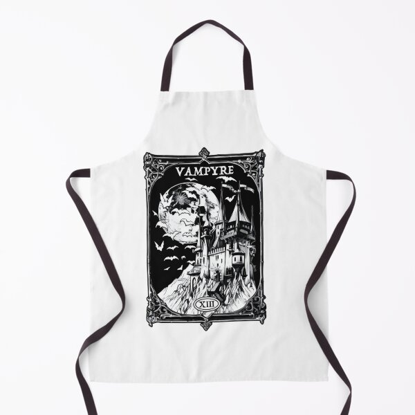 Item preview, Dark Gothic Vampire Castle Night Scene with Full Moon and Bats Artwork designed and sold by newandoldmerch.