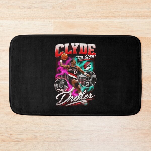 Item preview, Clyde Drexler 'The Glide' Portland Blazers Dunk Art-1 designed and sold by SheilaTonia.