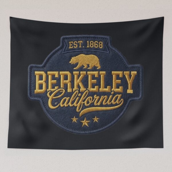 Item preview,   Berkeley California est. 1868 designed and sold by The True American.