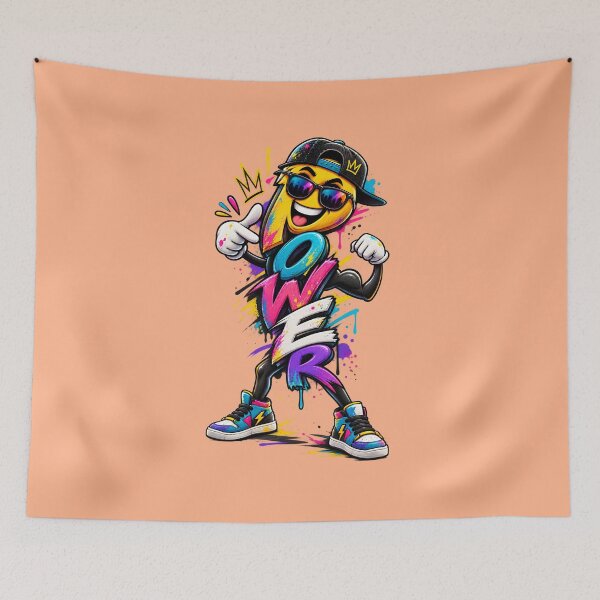 Item preview, POWER Athletic Street Art Character designed and sold by OMdesign10.