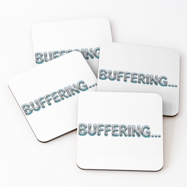 Item preview, Buffering… — Funny Internet Loading Chrome Typography designed and sold by GSideArtStore.