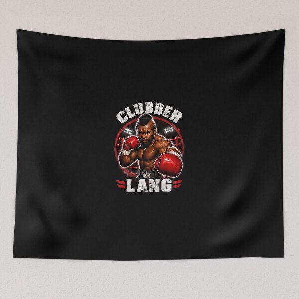Item preview, Clubber Lang Boxing T-Shirt Rocky III Movie-23 designed and sold by SheilaTonia.