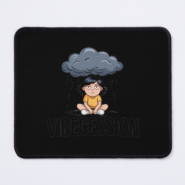 Item preview, Girl Sitting Under Rain Cloud designed and sold by Rafiqgil.