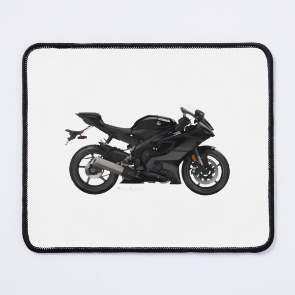 Item preview, Yamaha R Black Motorcycle Design for Riders and Enthusiasts designed and sold by myartsfine.