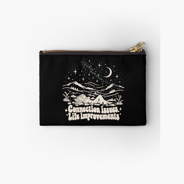 Item preview, Connection Issues, Life Improvements – Retro Starry Night Hippie designed and sold by NomadIdeasCo.
