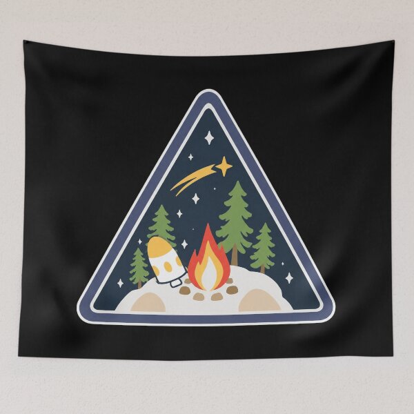 Item preview, Campfire Night Sky designed and sold by FieldsnancyArts.