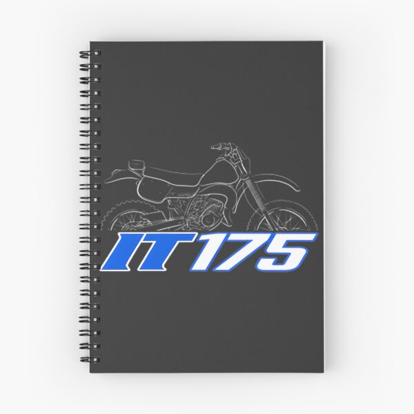 Item preview, Vintage Yamaha IT Enduro Motorcycle Illustration Design designed and sold by myartsfine.