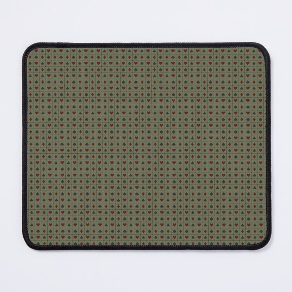 Item preview, Playing Card Suits //Olive Green Vintage Navy Burgundy // XSmall designed and sold by DColourMuse.