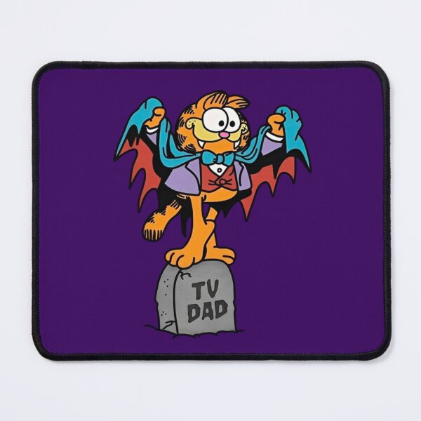 Item preview, Garfield Vampire TV Dad Halloween Gravestone designed and sold by Strayplaym.
