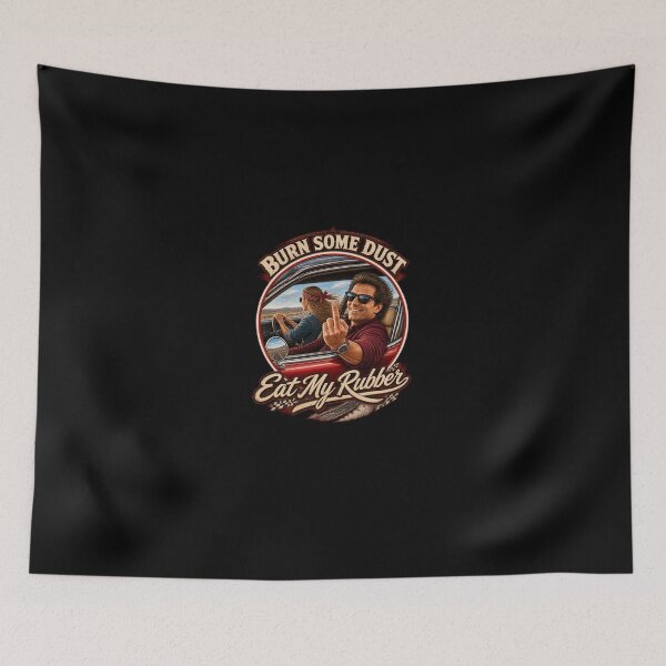 Item preview, Burn Some Dust Eat My Rubber Car T-Shirt-10 designed and sold by SheilaTonia.