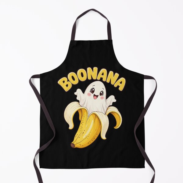 Item preview, Boonana Cute Banana Ghost Big Eyes Whimsical Fruit Artwork designed and sold by adiencarteras.