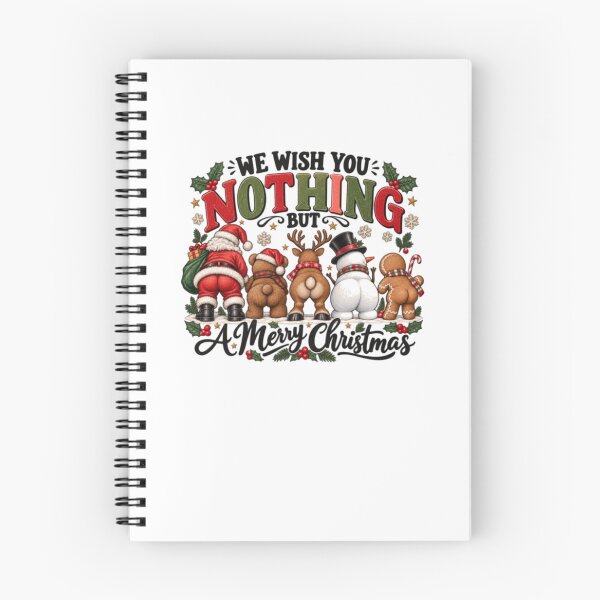 Item preview, Nothing Butt a Merry Christmas Santa Reindeer Snowman Humor designed and sold by ghanagjkiyf.