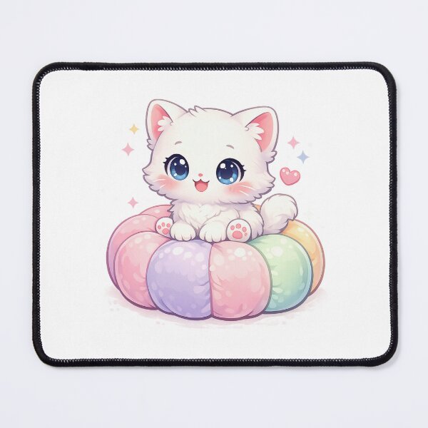 Item preview, Pastel Cushion Kitty designed and sold by Sommium .