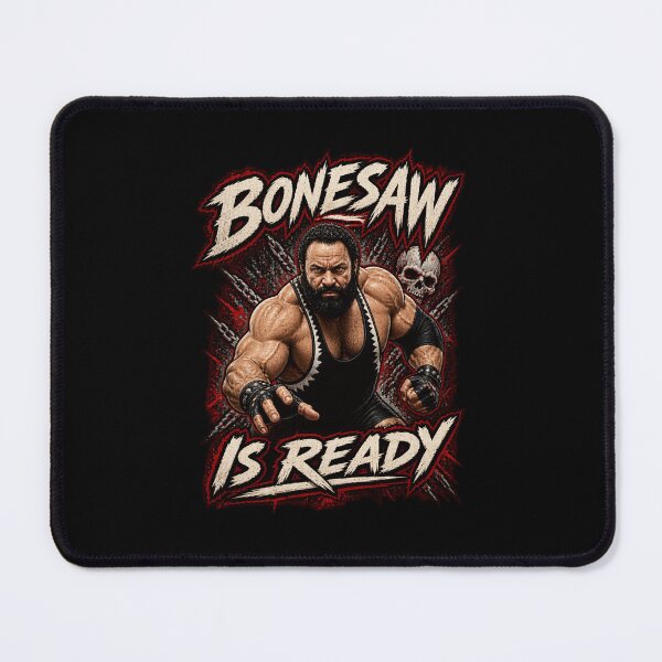 Item preview, Bonesaw McGraw Wrestling Ready Skull T-Shirt-63 designed and sold by SheilaTonia.