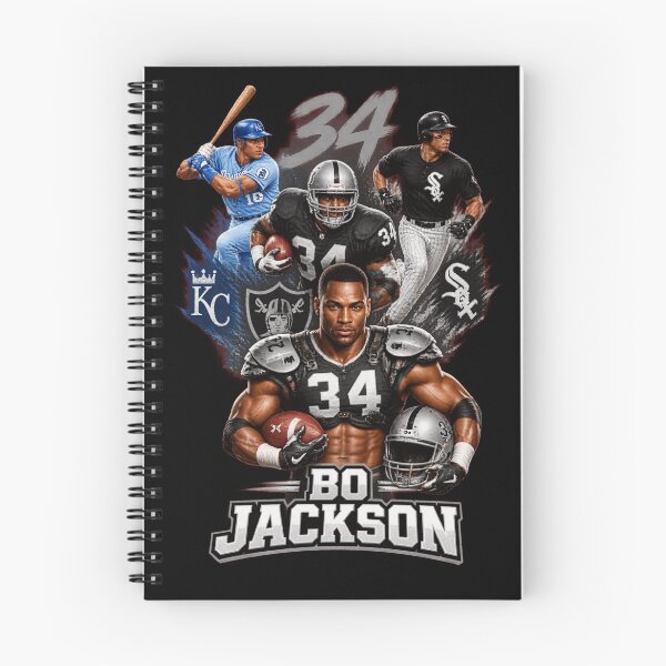 Item preview, Bo Jackson 34 Raiders Royals White Sox Legend-77 designed and sold by SheilaTonia.