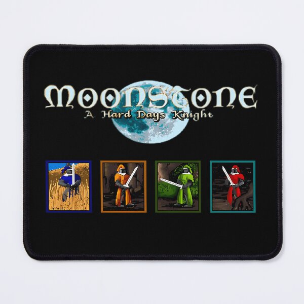 Item preview, White Crescent Text Above Four Knights Standing designed and sold by TylerHoopera.