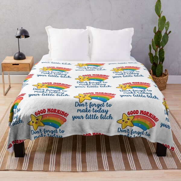 Item preview, Good Morning Sarcastic Mental Health Humor Funny and Trendy Meme Rainbow Planner designed and sold by Ansitalo.
