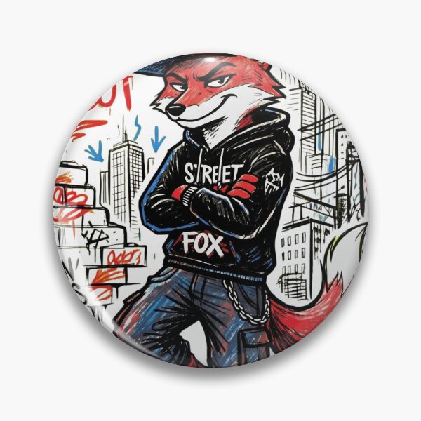 Item preview, Urban Fox: The Chaos Rebel designed and sold by YesterdayTodayTomorrow.