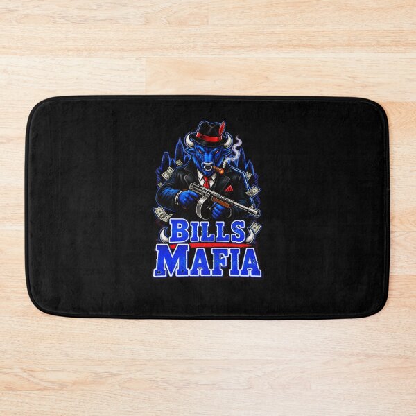 Item preview, Bills Mafia Blue Bull Gangster Tommy Gun-25 designed and sold by SheilaTonia.