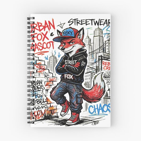 Item preview, Urban Fox: The Chaos Rebel designed and sold by YesterdayTodayTomorrow.