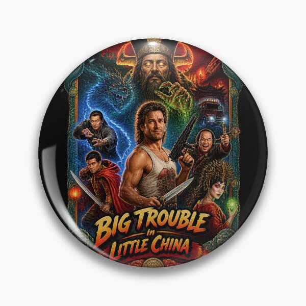 Item preview, Big Trouble in Little China Movie Poster Art-13 designed and sold by SheilaTonia.