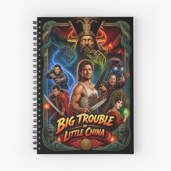 Item preview, Big Trouble in Little China Movie Poster Art-13 designed and sold by SheilaTonia.