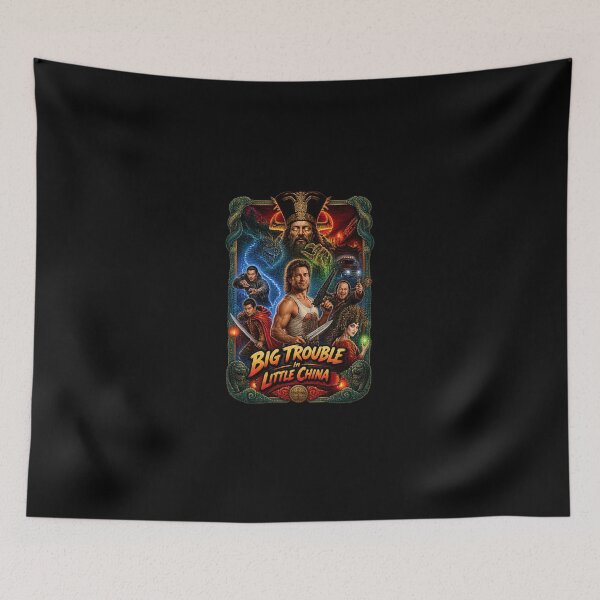 Item preview, Big Trouble in Little China Movie Poster Art-13 designed and sold by SheilaTonia.