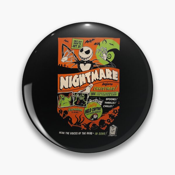 Item preview, The Nightmare Before Christmas Jack Skellington Vintage Poster designed and sold by Strayplaym.