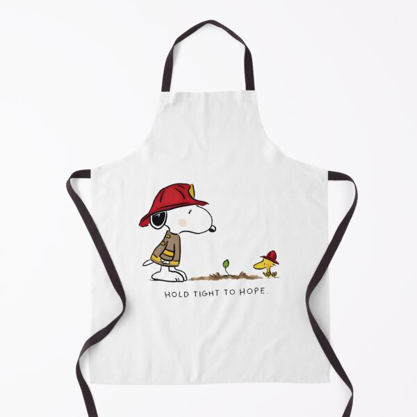 Item preview, Snoopy Firefighter Holding Tight to Hope Inspirational Design designed and sold by Mikeall.