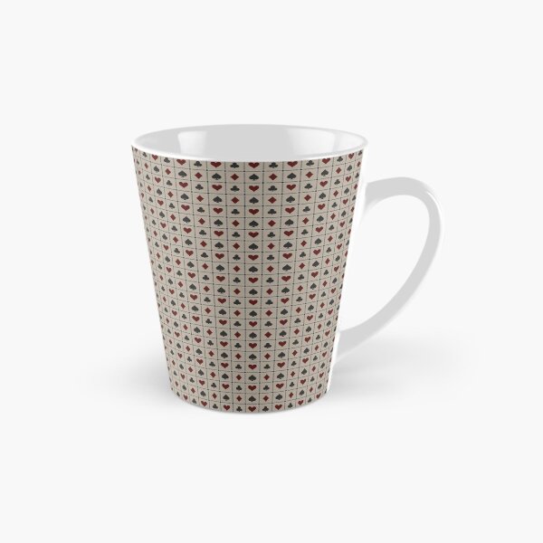 Item preview, Playing Card Suits // Warm Taupe Retro Navy Burgundy // small designed and sold by DColourMuse.