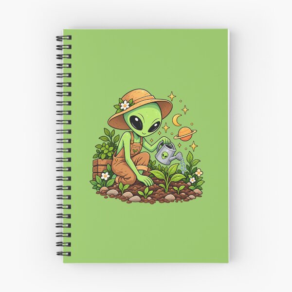 Item preview, Cute Alien Gardener – Space Gardening & Plant Lover designed and sold by DOCHEC.