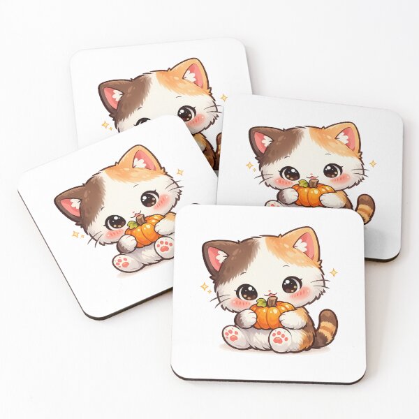 Item preview, Pumpkin Calico Kitty designed and sold by Sommium .