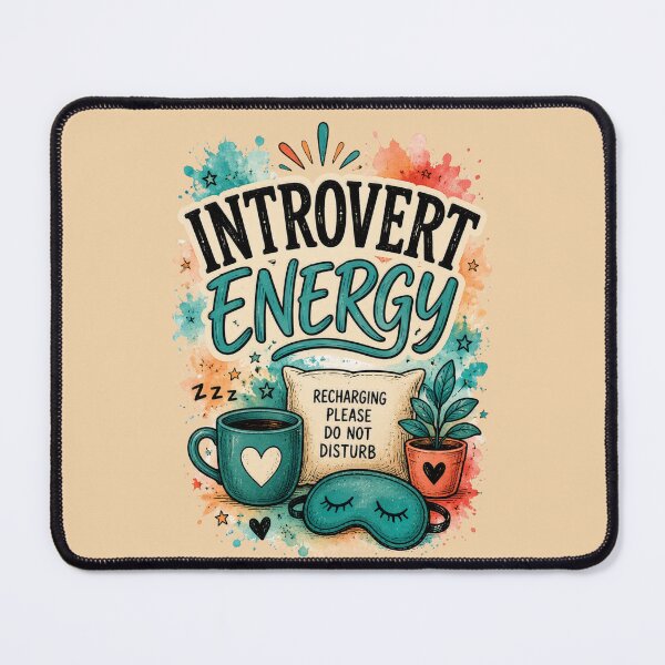 Item preview, Introvert Energy Recharge Mode Activated designed and sold by MarselArt.