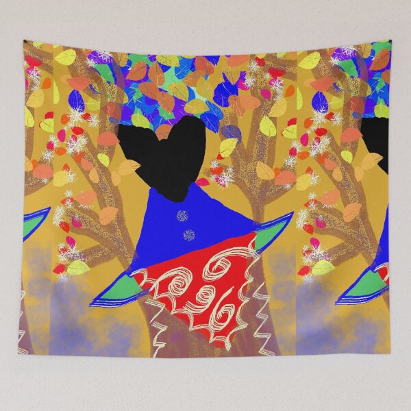 Item preview, Vibrant Autumn Spirit Abstract Art designed and sold by AWADHESH  CHAURASIA.