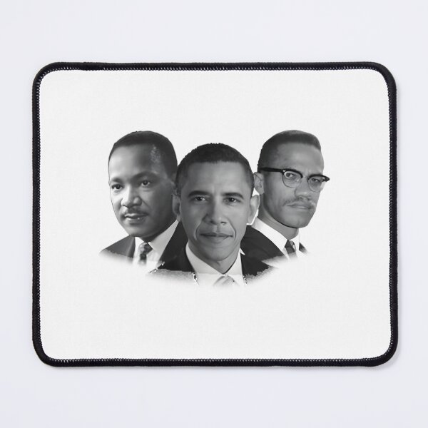 Item preview, Inspirational Leaders Martin Luther King Jr., Barack Obama, and Malcolm X Artistic Design designed and sold by master91.