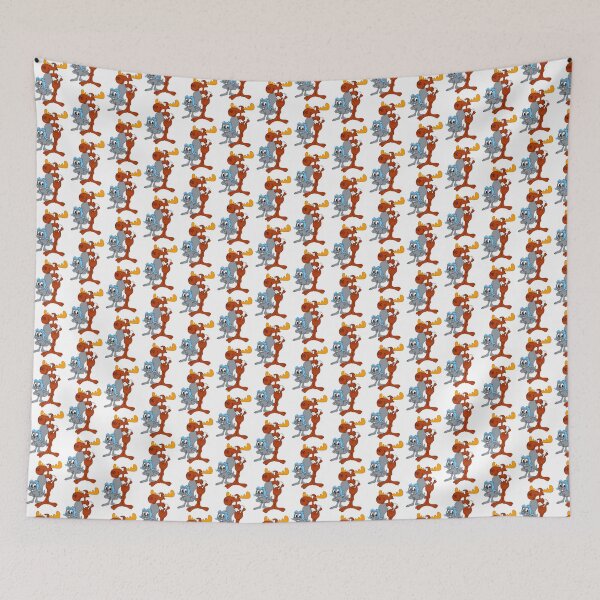 Item preview, Classic Rocky and Bullwinkle Inspired Cartoon Art Design designed and sold by Mikeall.
