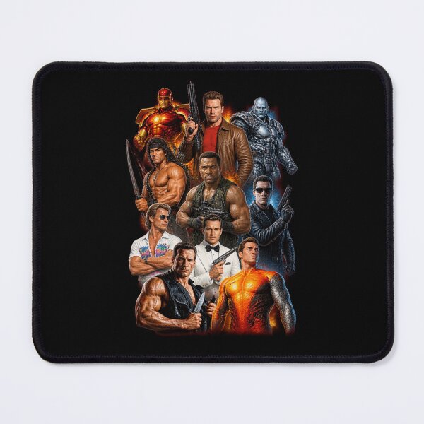 Item preview, 80s Action Heroes Collage Rambo McClane Terminator-49 designed and sold by SheilaTonia.