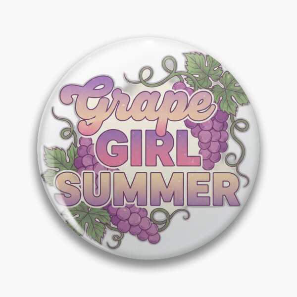 Item preview, Grape Girl Summer - Groovy Retro Grape T-Shirt designed and sold by Viviglow.