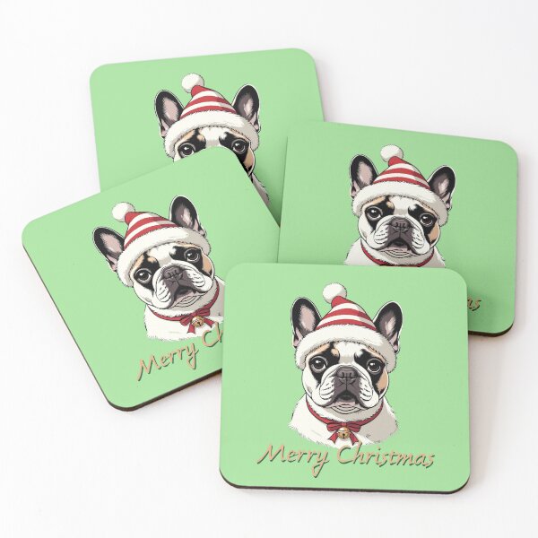 Item preview, French Bulldog Christmas Hat designed and sold by DIGOR shop.