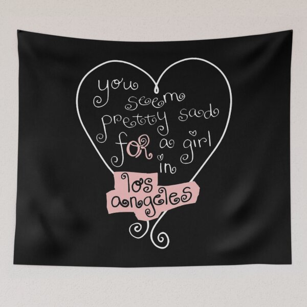 Item preview, Olivia Rodrigo You Seem Pretty Sad For A Girl So In Love Los Angeles designed and sold by orvnealar.